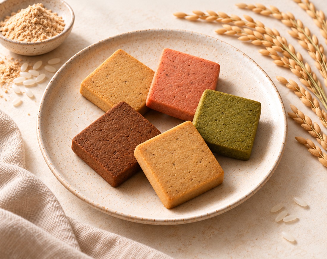 BRANMEの5つの味のクッキー
